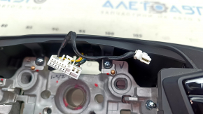 Kia EV6 22-24 black leather steering wheel with heating, GT-Line, with buttons and paddles