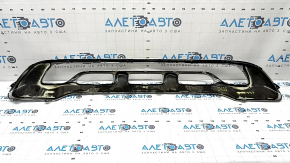 Mercedes GLC 300 20-22 front bumper lip trim, chrome, scratches, dents, cracked chrome, broken fasteners