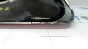 Mercedes GLC 300 20-22 front bumper lip trim, chrome, scratches, dents, cracked chrome, broken fasteners