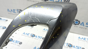 Mercedes GLC 300 20-22 front bumper lip trim, chrome, scratches, dents, cracked chrome, broken fasteners