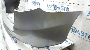 Bare rear bumper for Mercedes GLC 300 20-22 without parking sensors, silver, scratches