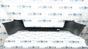 Bare rear bumper for Mercedes GLC 300 20-22 without parking sensors, silver, scratches
