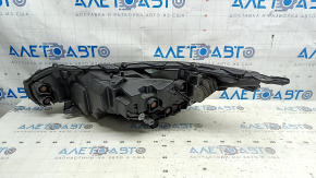 Left front headlight assembly for Toyota Venza 21-24 XLE Limited, lens, with mount, broken mount