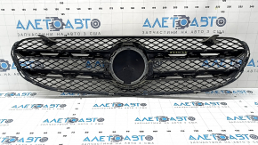 Mercedes GLC 300 20-22 radiator grille assembly without chamber, with emblem, sand