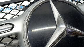 Mercedes GLC 300 20-22 radiator grille assembly without chamber, with emblem, sand