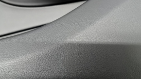 Mercedes GLC 16-22 front right door panel, black leather, ebony insert, black leather armrest, tears, dents