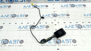 Mercedes GLC 16-22 black driver's seat belt latch with wire