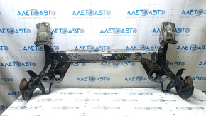 VW Jetta 19-24 rear beam with hubs, housings, with brackets, dented housing