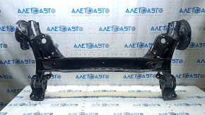 VW Jetta 19-24 rear beam with hubs, housings, with brackets, dented housing