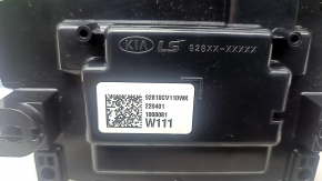 Kia EV6 22-24 front headlight for panoramic lights, black, scratches