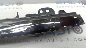 Left outer fender light trim for Kia EV6 22-24, scratches, peeling chrome, broken fasteners
