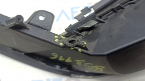 Left outer fender light trim for Kia EV6 22-24, scratches, peeling chrome, broken fasteners