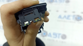 Mercedes GLC 16-22 rear right window lift control trim, black with black trim, cracks in the fasteners
