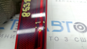 Kia EV6 rear bumper reflector, left side, 22-24 scratches