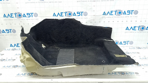 Front left floor covering for Mercedes GLC 20-22, black, for cleaning