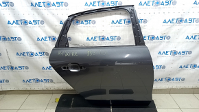 Bare rear right door Audi A4 B9 20-25 graphite LZ7S, scratched