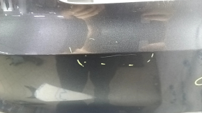Bare rear bumper for an Audi A4 B9 20-25 without parking sensors, graphite LZ7S, sand, chips, scratches, dented, broken fasteners