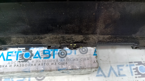 Bare rear bumper for an Audi A4 B9 20-25 without parking sensors, graphite LZ7S, sand, chips, scratches, dented, broken fasteners