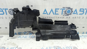 Left radiator deflector for Audi A4 B9 20-25 2.0T, large