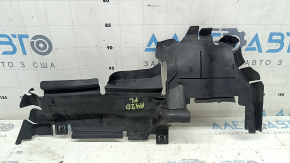 Left radiator deflector for Audi A4 B9 20-25 2.0T, large