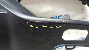 Rear bumper lip without molding for Audi A4 B9 20-25 with scuffs, sand, and scratches