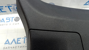 Lower tailgate trim for VW Tiguan 18-24 electric door, black, with lamp, scratches, worn, broken mount