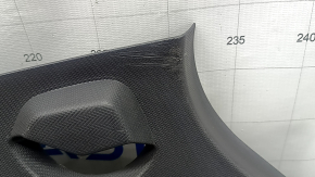 Right rear pillar trim for VW Tiguan 18-24, black, scratches, worn, crack in mount