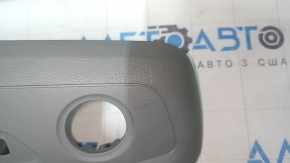Right side passenger seat trim for Audi A4 B9 17-25, gray, scratches