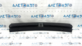 VW Tiguan 18-24 trunk opening trim, black, scratches, broken mount