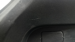 Left arch trim for VW Tiguan 20-24, black, 3 rows, scratches
