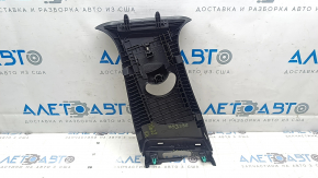 Kia EV6 22-24 center pillar trim, right upper belt, black, worn, missing element