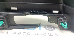 Kia EV6 22-24 center pillar trim, right upper belt, black, worn, missing element