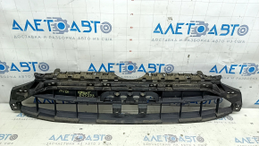 The upper grille of the front bumper of the Audi A4 B9 20-25 is worn.