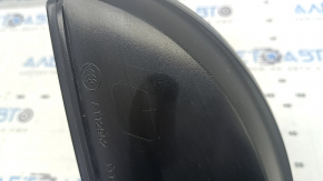 Right side mirror assembly for VW Tiguan 18-19, 6+2 pins, BSM, turn signal, heated, blue, scratches