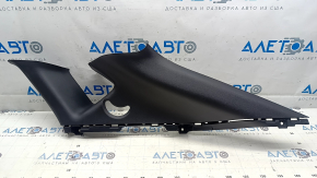 Kia EV6 22-24 black upper right rear pillar trim, scratches, broken mount