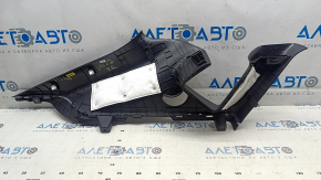 Kia EV6 22-24 black upper right rear pillar trim, scratches, broken mount