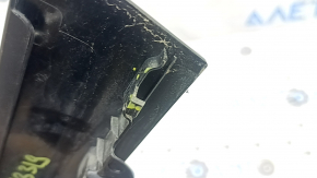 VW Tiguan 18-20 front left side door trim, gloss black, broken guide, scratches, glue