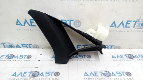 Right rear window trim for Audi A4 B9 18-25, black