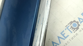 Lower rear left door trim panel for VW Tiguan 18-24 with chrome, R-Line, blue, swollen chrome, glued on