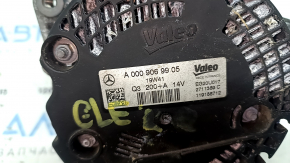 Mercedes W167 GLE 350 20-23 2.0T alternator water damaged, in a wedge