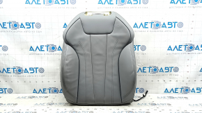 Audi A4 B9 20-25 passenger seat upholstery, gray leather