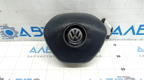 Black steering wheel airbag for the driver's side of the VW Tiguan 18-21