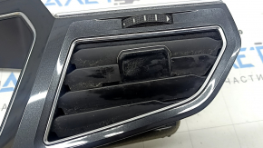 Central dashboard trim for VW Tiguan 18-24, graphite, with air ducts, type 2