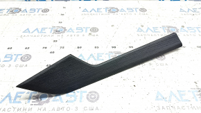 Audi A4 B9 20-25 rear left door trim molding in natural gray wood