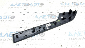 Audi A4 B9 20-25 rear left door trim molding in natural gray wood