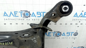 The rear subframe of the Audi A4 B9 17-25 AWD is rusty.