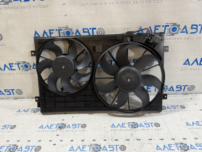 Diffuser radiator shroud assembly VW Passat b7 12-15 USA 2.5 AND