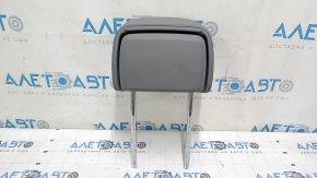 Front right headrest for Audi A4 B9 20-25, gray leather
