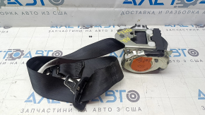 Seat belt 2 row rear right Volkswagen ID.4 21-23 black, with pyropatron