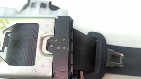Seat belt 2 row rear left Volkswagen ID.4 21-22 black, with squib, crack
